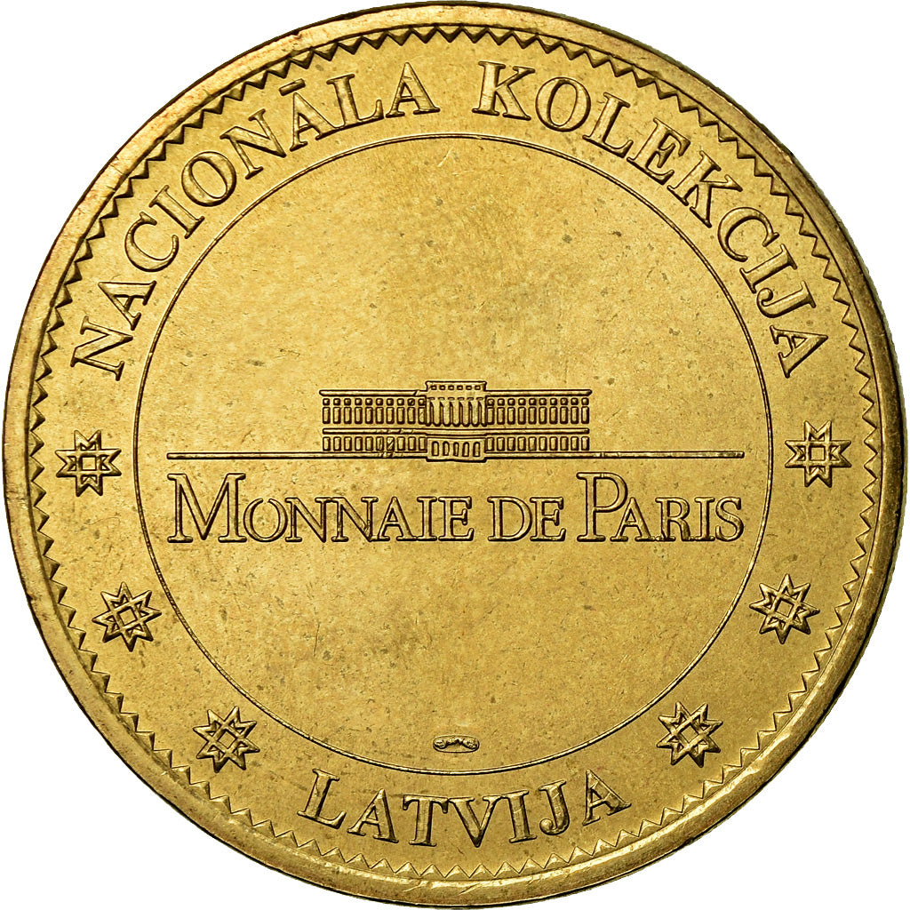 Letonia, Token, Jetón turístico, Riga - Rigas Doms, Arts & Culture, 2007, MDP