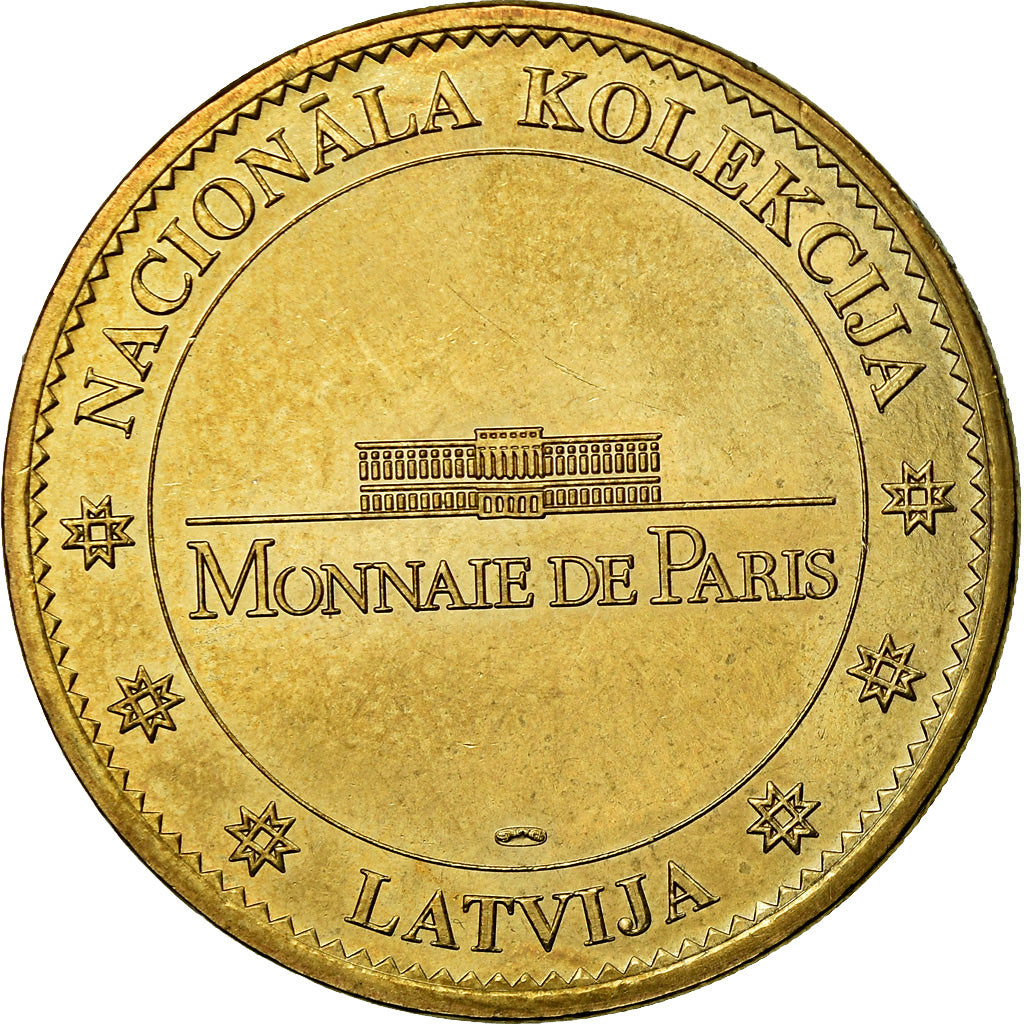 Latvia, Token, Touristic token, Riga - Sv Petera Baznica, Arts & Culture, 2007