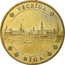 Latvia, Token, Touristic token, Riga - Vecriga, Arts & Culture, 2007, MDP