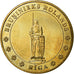 Latvia, Token, Touristic token, Riga - Bruninieks Rolands, Arts & Culture, 2007