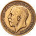 Great Britain, George V, Penny, 1917, EF(40-45), Bronze, KM:810