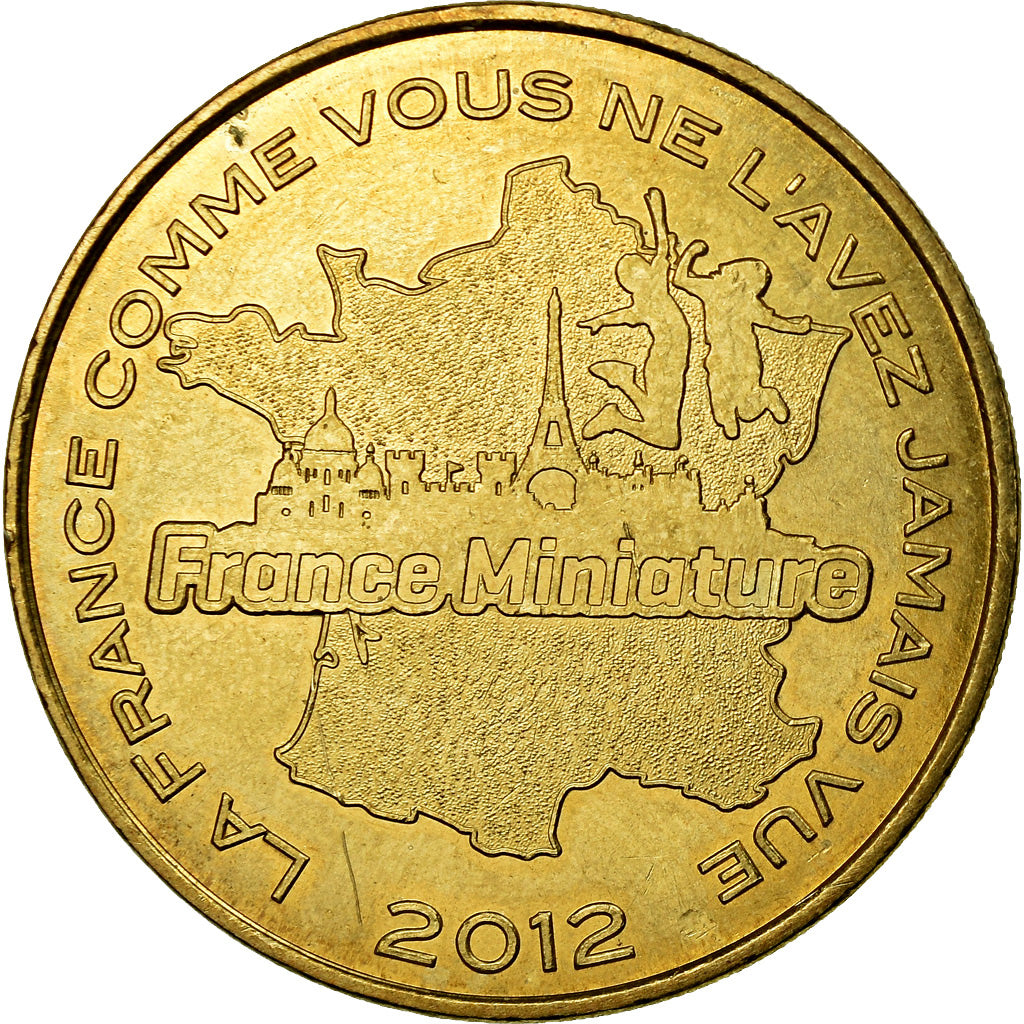 Francja, Token, Żeton turystyczny, Elancourt - France Miniature n°2, Sztuka i