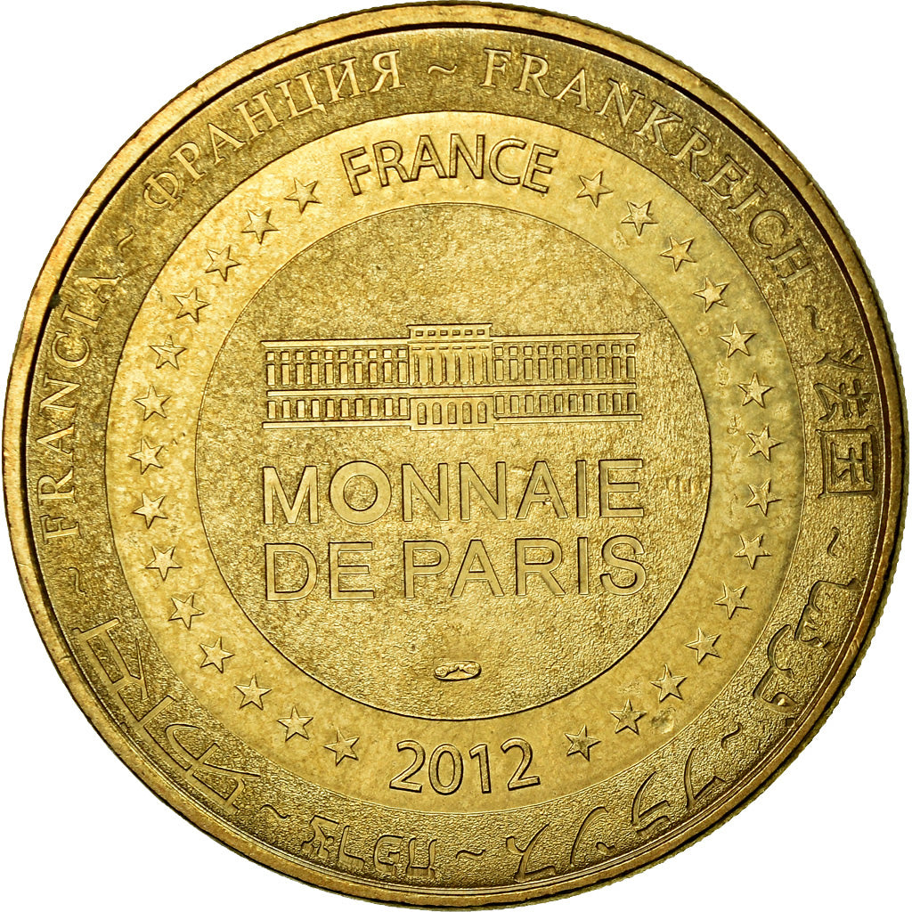 Francja, Token, Żeton turystyczny, Elancourt - France Miniature n°2, Sztuka i