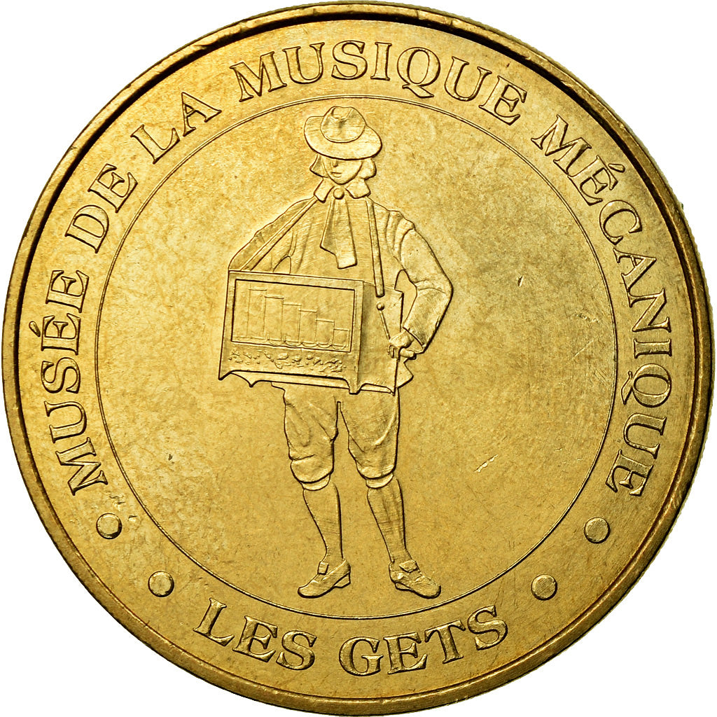 Francia, Token, Touristic token, Les Gets - Musée de la musique mécanique