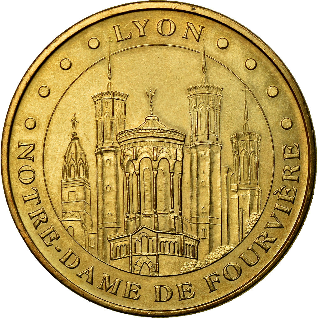 Francia, Token, Jetón turístico, Lyon - Notre  Dame de Fourviere, Arts &