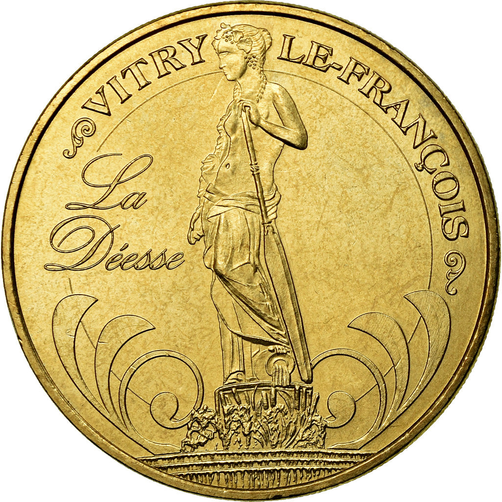 Francia, Token, Touristic token, Vitry le François - Salon de la carte postale