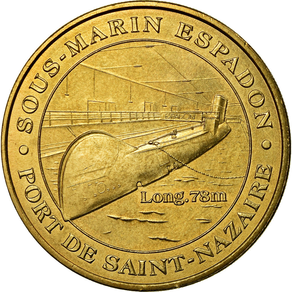 Frankrijk, Token, Toeristisch fiche, Saint-Nazaire - Sous-marin Espadon n°1