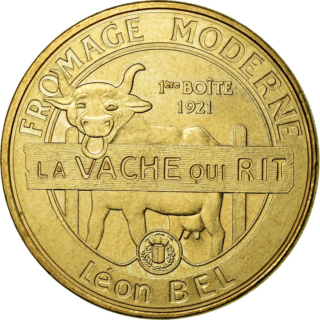 Francia, Token, Touristic token, Lons-le Saunier -  Vache qui rit n°3, Arts &
