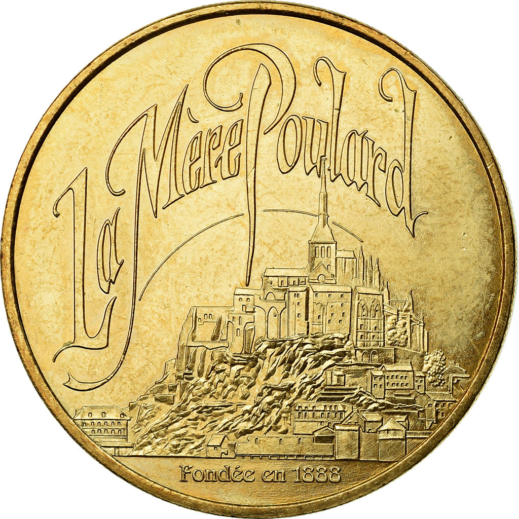 Francia, Token, Touristic token, Le Mont-Saint-Michel - La mère Poulard n°1