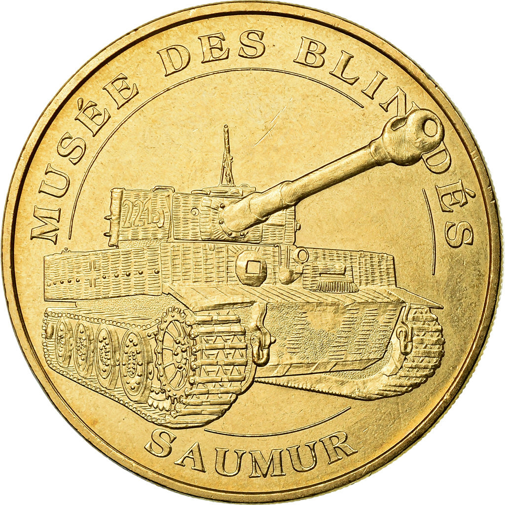 France, Token, Touristic token, Saumur - Musée des blindés n°3, Arts &