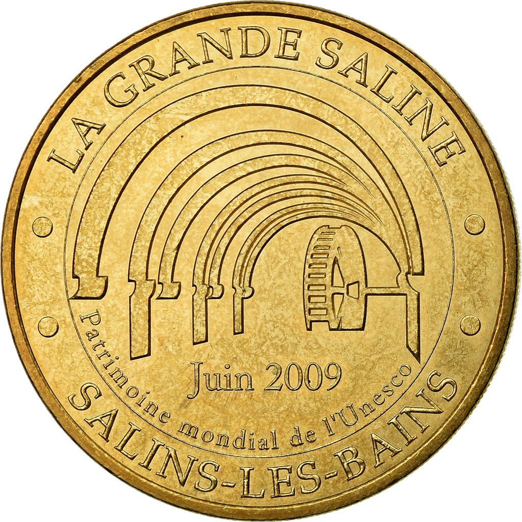 Francia, Token, Touristic token, Salins-Les-Bains - Unesco, Arts & Culture