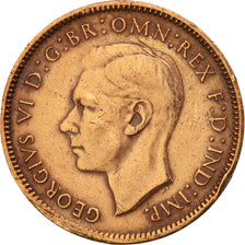 Great Britain, George VI, Farthing, 1942, EF(40-45), Bronze, KM:843