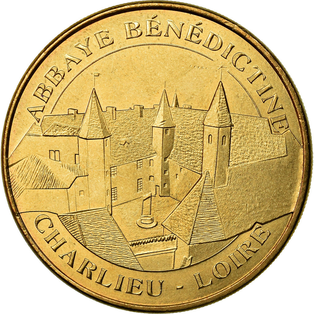 France, Jeton, Jeton Touristique, 42/ Abbaye Bénédictine - Charlieu, Arts &