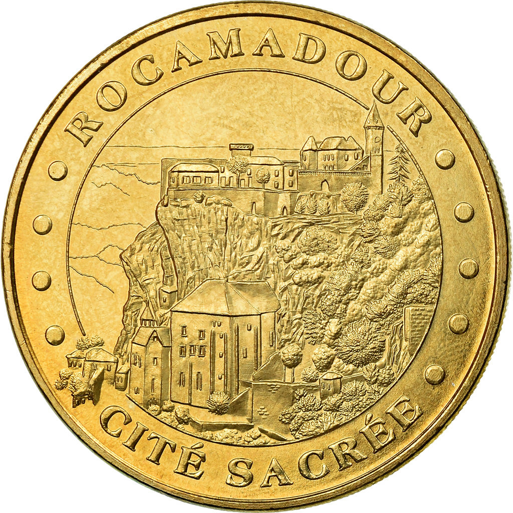 France, Token, Touristic token, 46/ Rocamadour - Cité sacrée, Arts & Culture