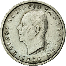 Coin, Greece, Paul I, 50 Lepta, 1954, AU(50-53), Copper-nickel, KM:80