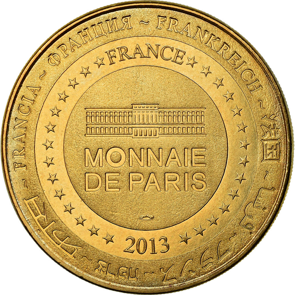 France, Token, Touristic token, 46/ Le Pont Valentré - Cahors, Arts & Culture