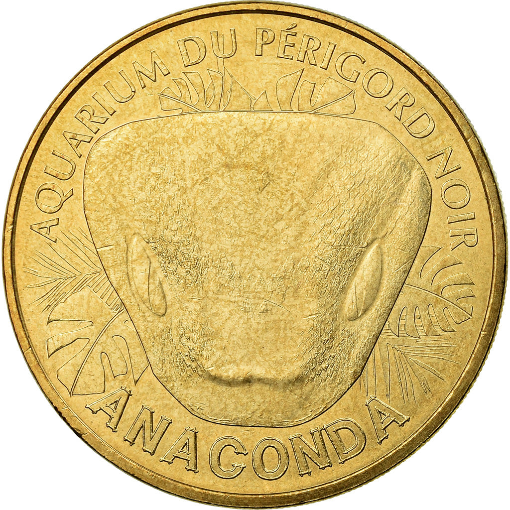 France, Token, Touristic token, Le Bugue - Aquarium n°4, Arts & Culture, 2011