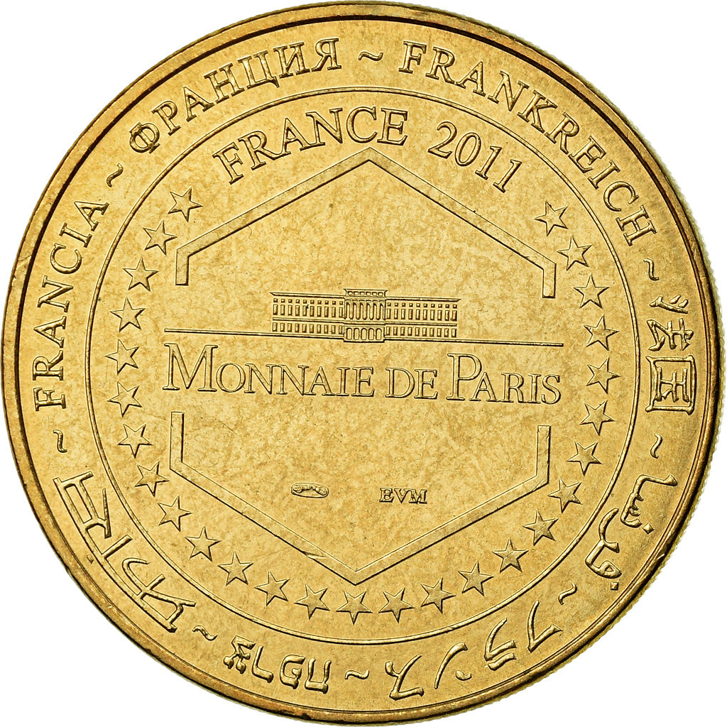 France, Token, Touristic token, Le Bugue - Aquarium n°4, Arts & Culture, 2011