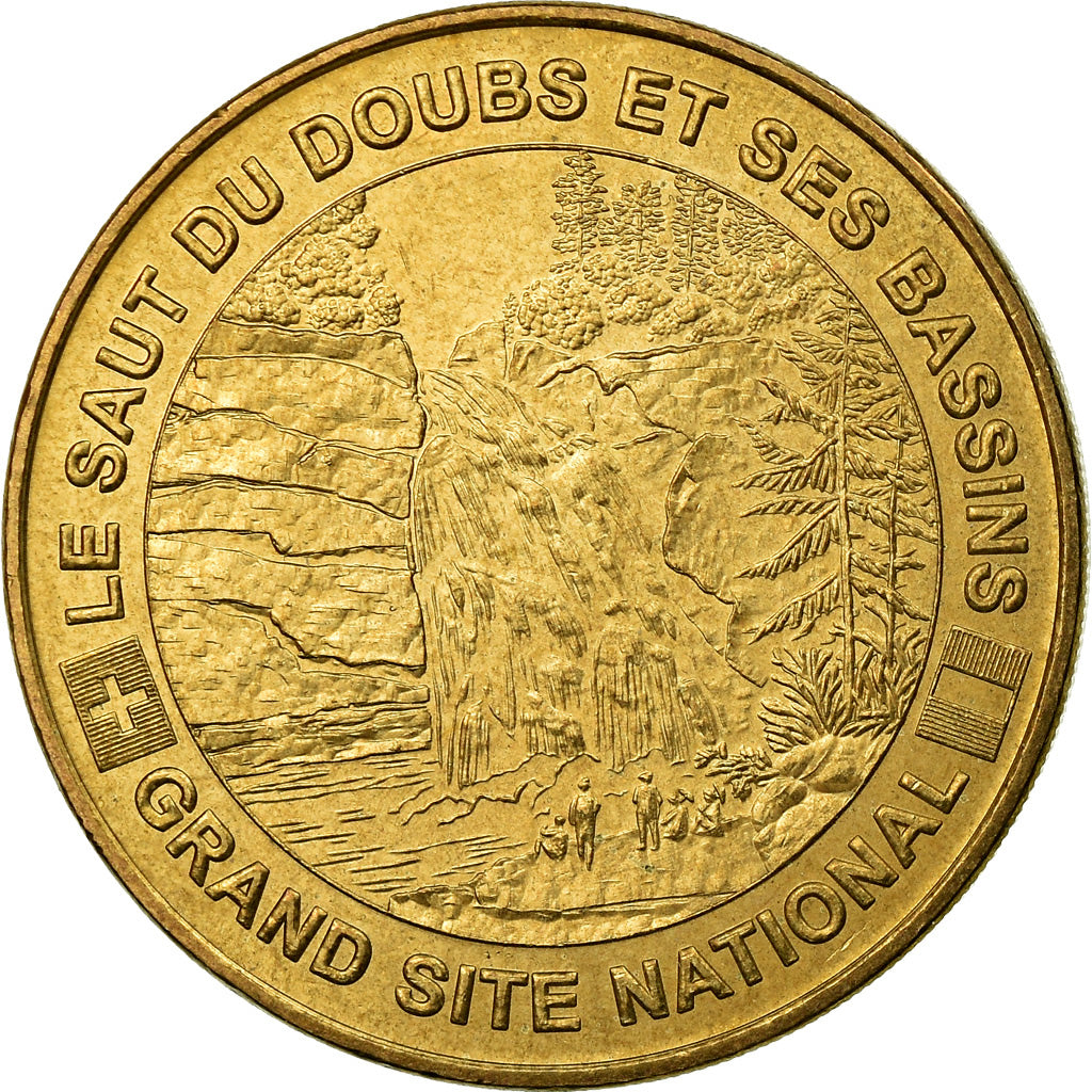 France, Token, Touristic token, Villers-le-Lac - Saut du Doubs n°3, Arts &