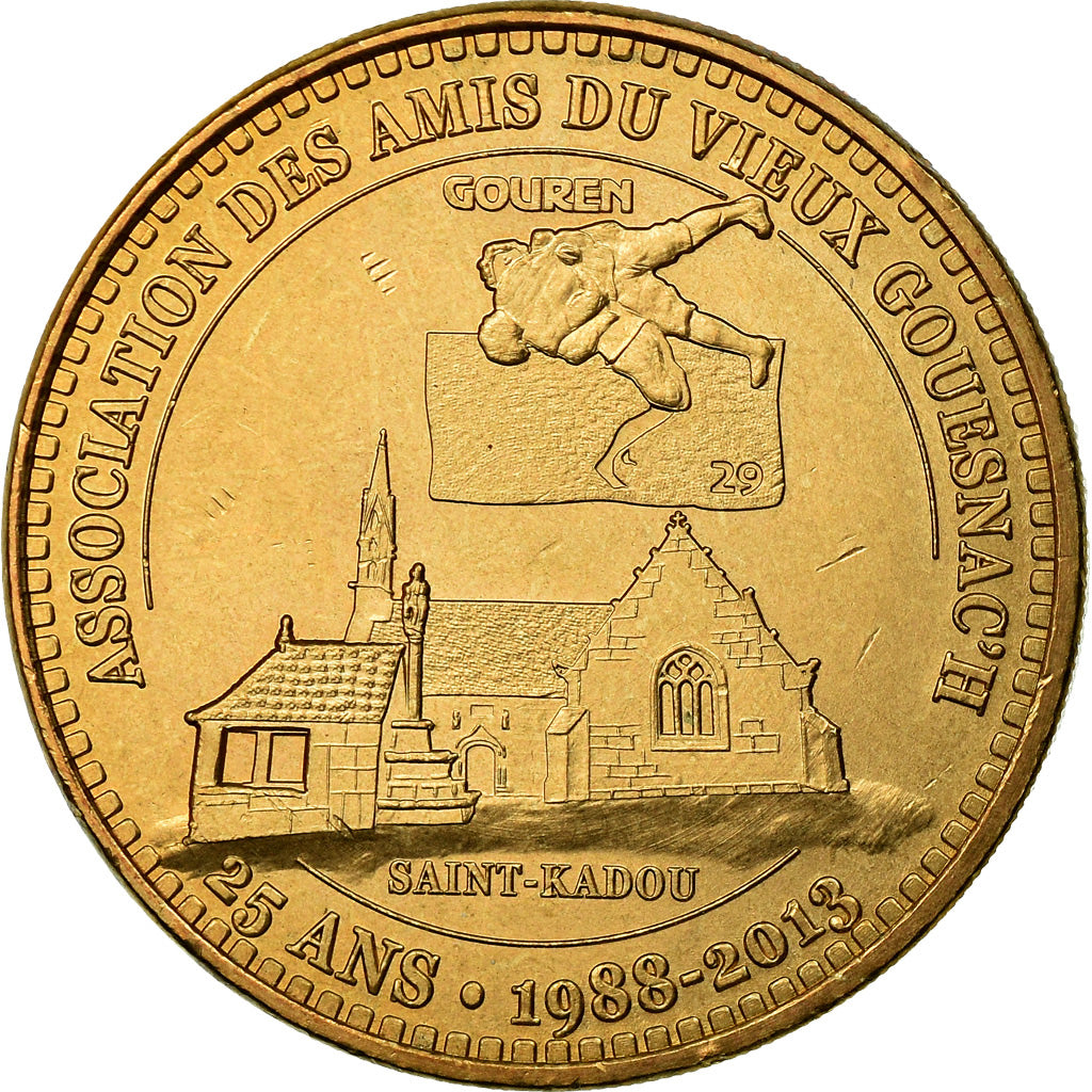 France, Token, Touristic token, Gouesnac'h - Association des Amis, Arts &