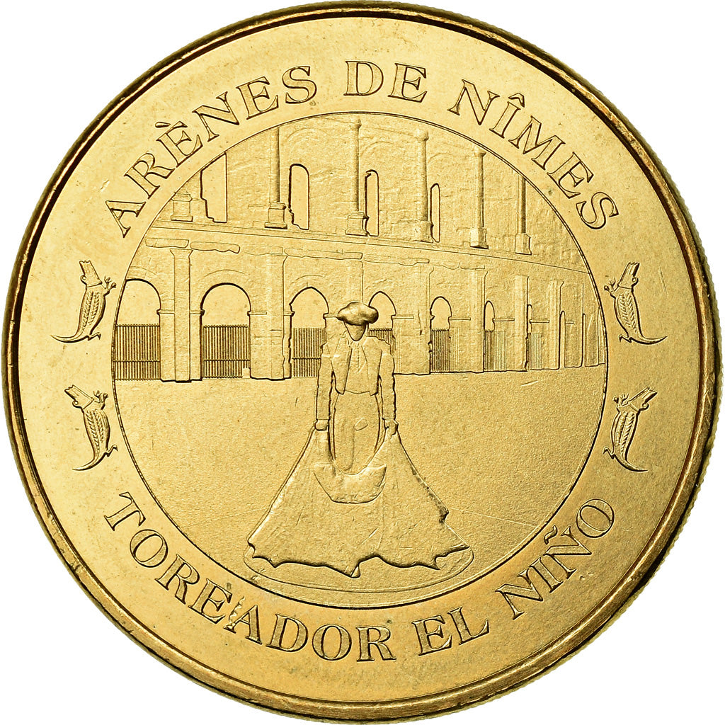 France, Token, Touristic token, 30/ Toréador El Nino - Nîmes, Arts & Culture