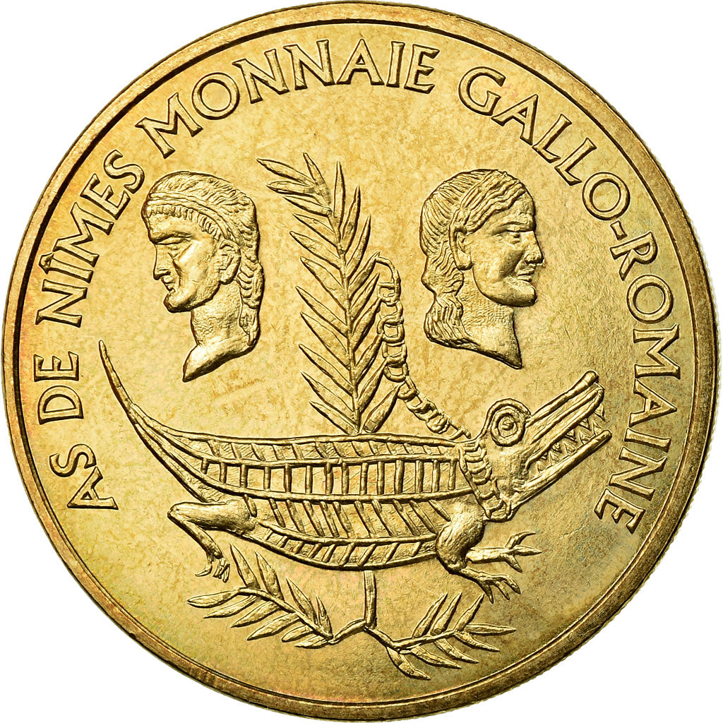 France, Token, Touristic token, Nimes - As de Nimes, Arts & Culture, 2011, MDP