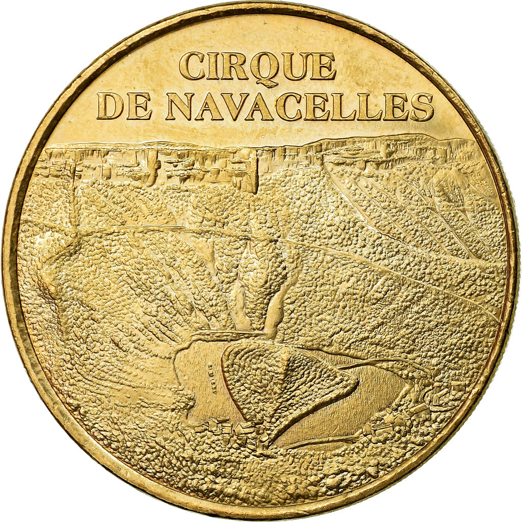 France, Token, Touristic token, Saint-Maurice-Navacelles - Cirque de Navacelles