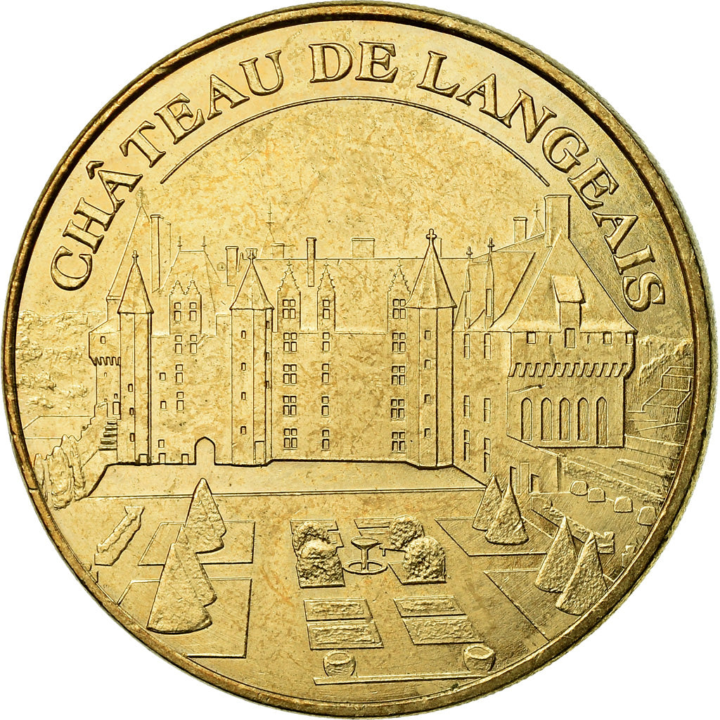 Francia, Token, Touristic token, Langeais - Château n°2, Arts & Culture, 2010