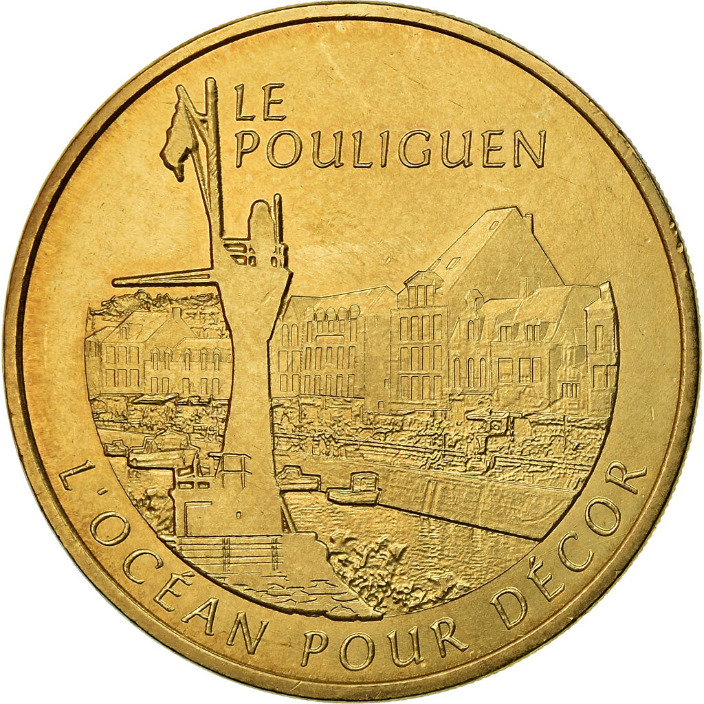 França, Token, Token turístico, Le Pouliguen - L'Océan pour décor, Artes e