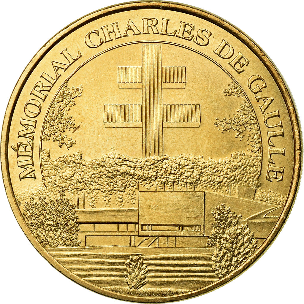 França, Token, Token turístico, Colombey Les Deux Eglises -  Mémorial n°1 -