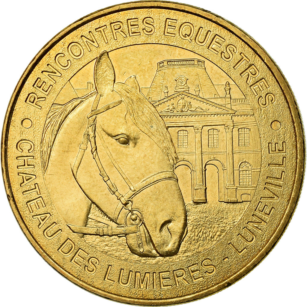 Francia, Token, Touristic token, Lunéville - Château des Lumières n°5, Arts