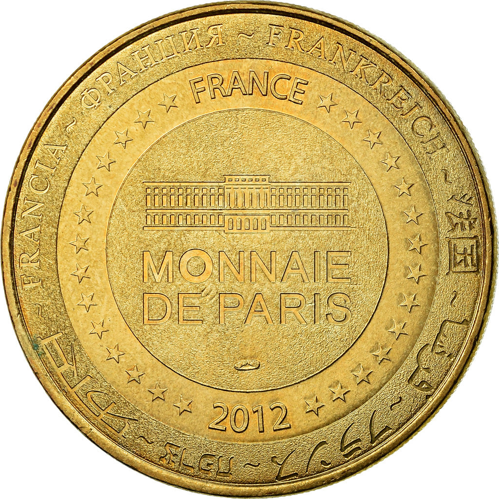Francia, Token, Touristic token, Lunéville - Château des Lumières n°5, Arts