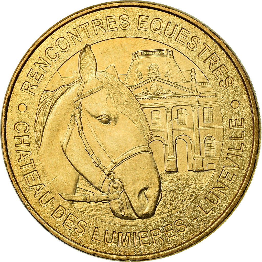 Francia, Token, Touristic token, Lunéville - Château des Lumières n°5, Arts