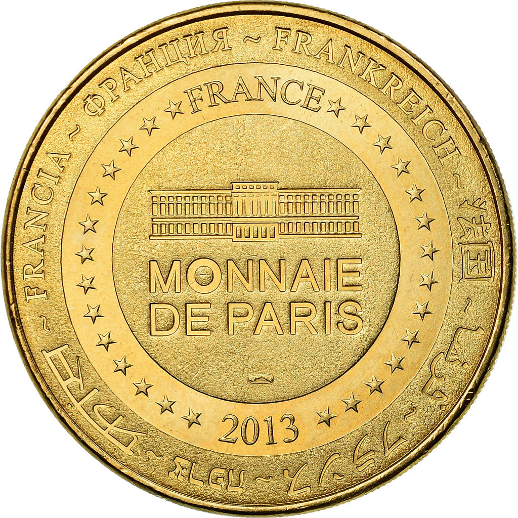 France, Token, Touristic token, Rochefort-en-Terre - Place du puits Bretagne