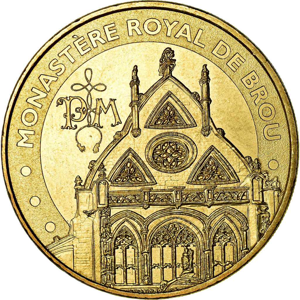 Francia, Token, Touristic token, Bourg en Bresse - Monastère Royal de Brou