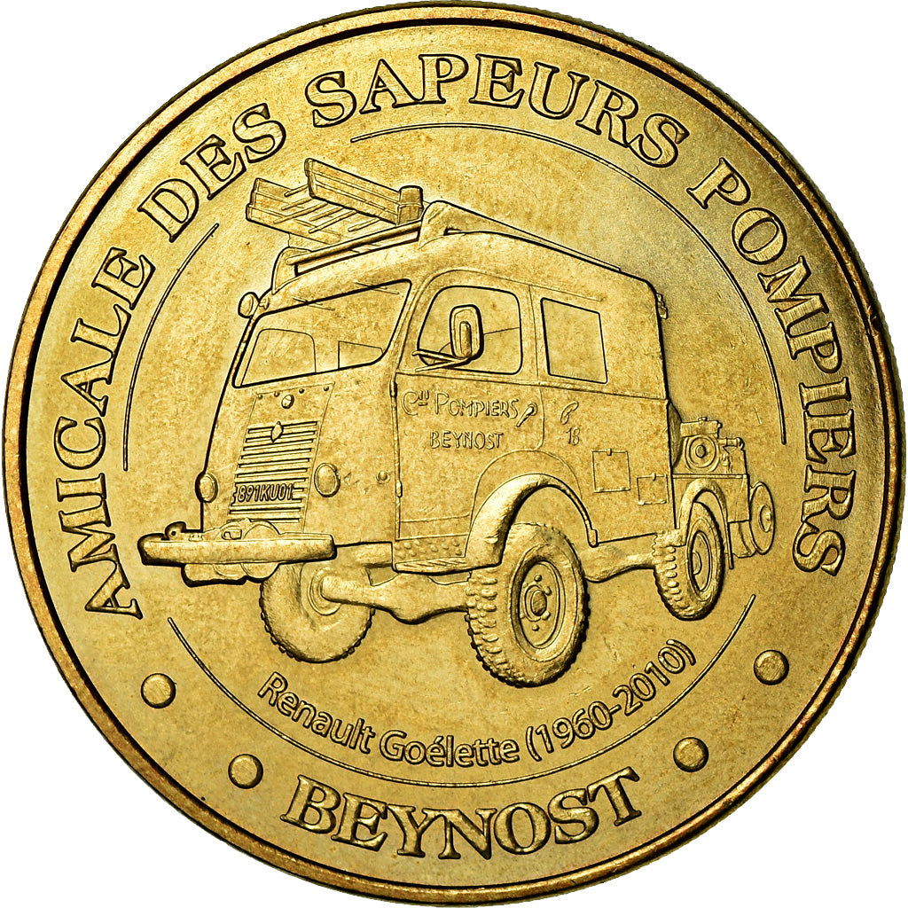 Francia, Token, Touristic token, 01/ Beynost - Amicale des Sapeurs Pompiers