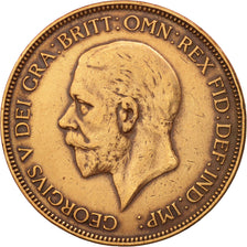 Great Britain, George V, Penny, 1930, EF(40-45), Bronze, KM:838