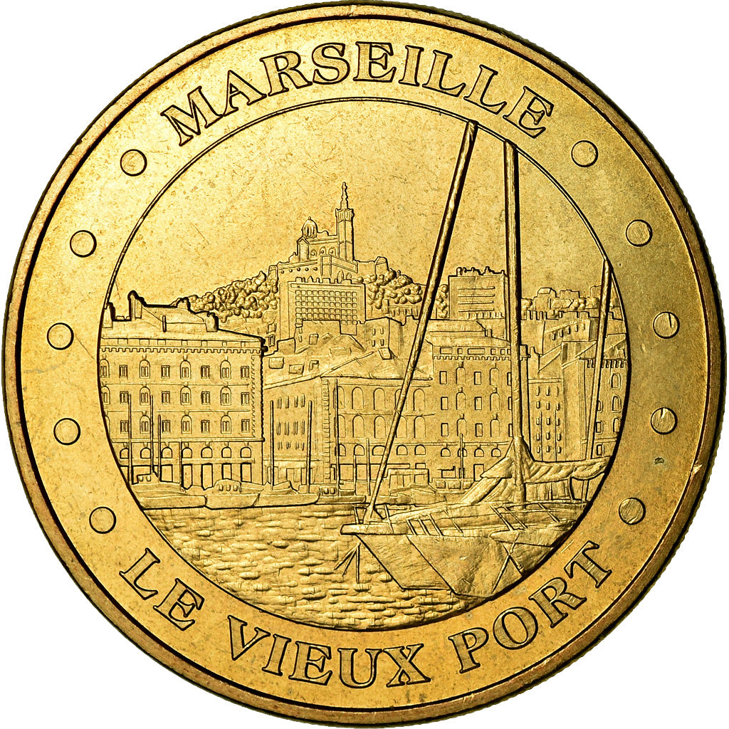France, Jeton, Jeton Touristique, Marseille - Le vieux port, Arts & Culture