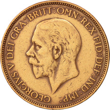Großbritannien, George V, Penny, 1928, EF(40-45), Bronze, KM:838