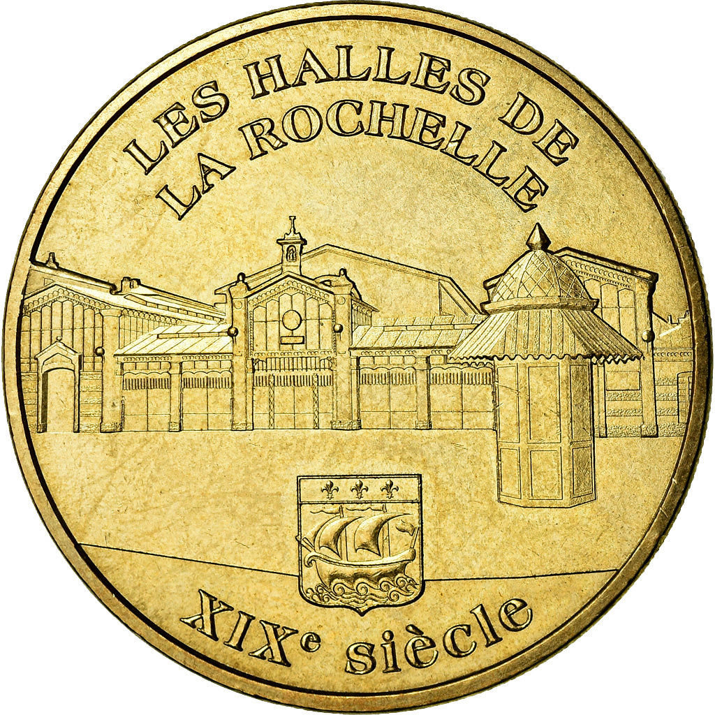 Francja, Token, Żeton turystyczny, La Rochelle - Les Halles, Sztuka i Kultura