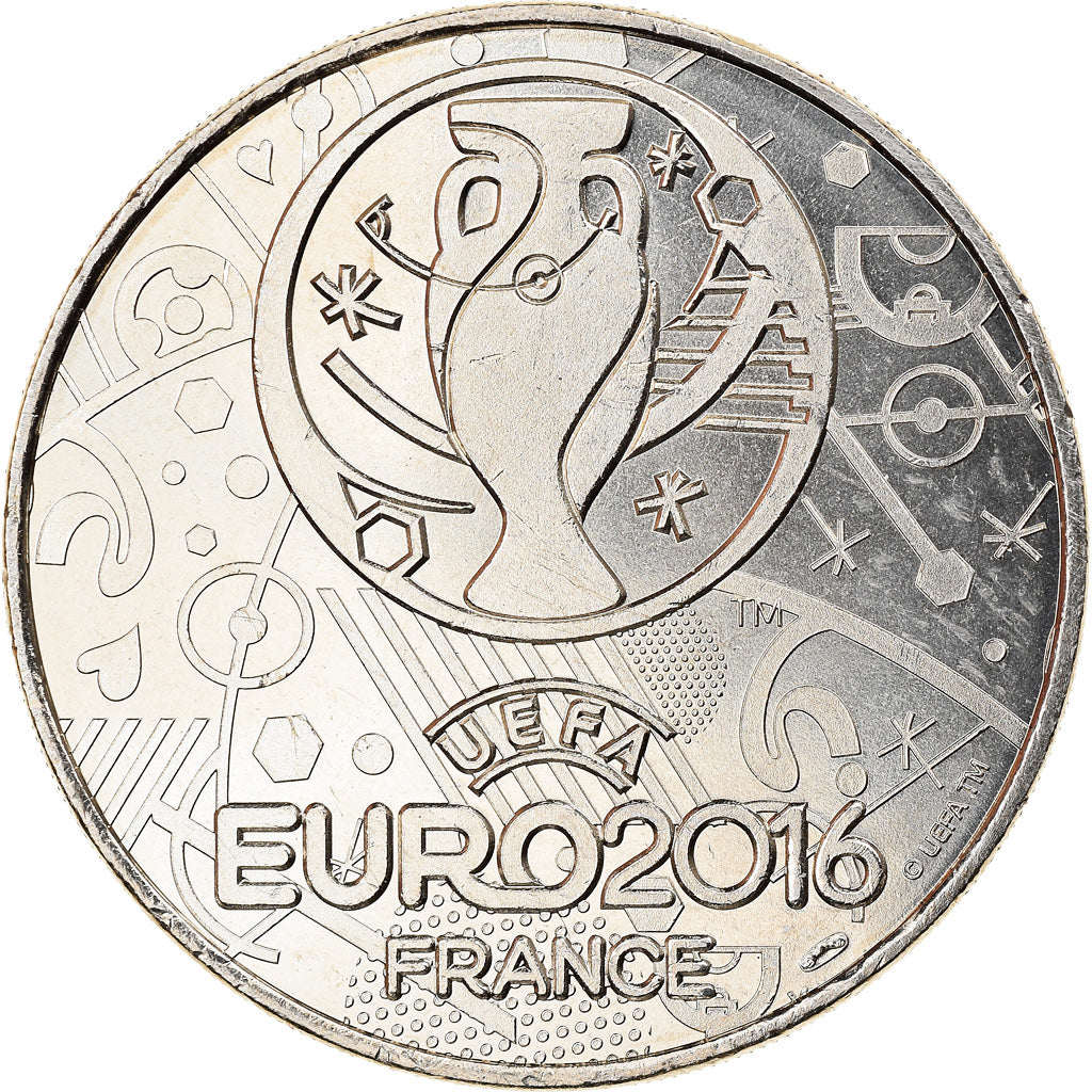 Francja, Jeton, Football, Portugal, Euro, Sport i wypoczynek, 2016, MS(64)