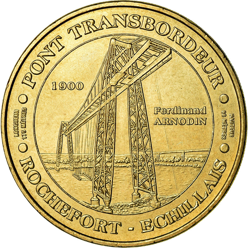 France, Token, Touristic token, Echillais - Pont Transbordeur Rochefort, Arts &
