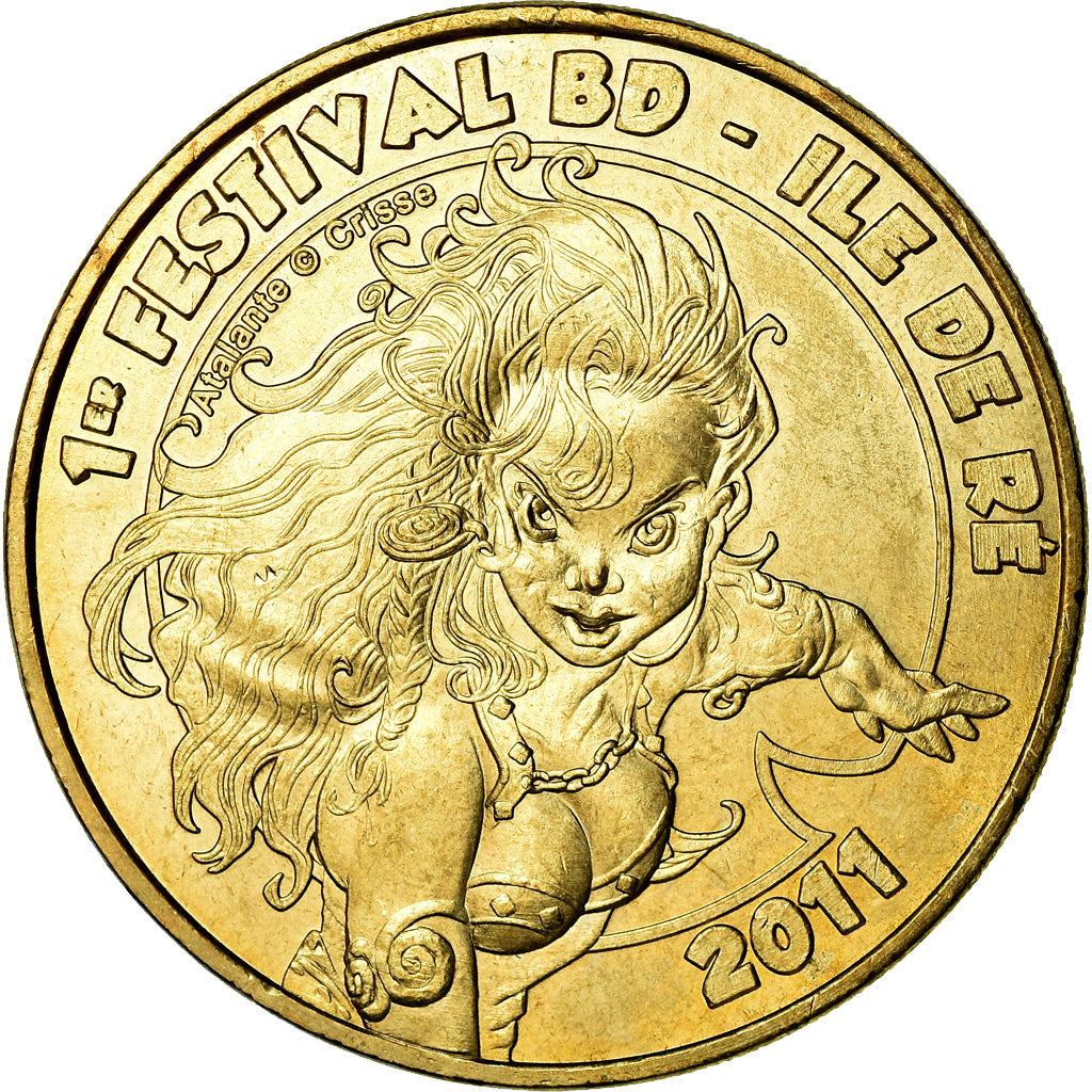France, Token, Touristic token, Saint-Martin-de-Ré -Festival de la BD, Arts &