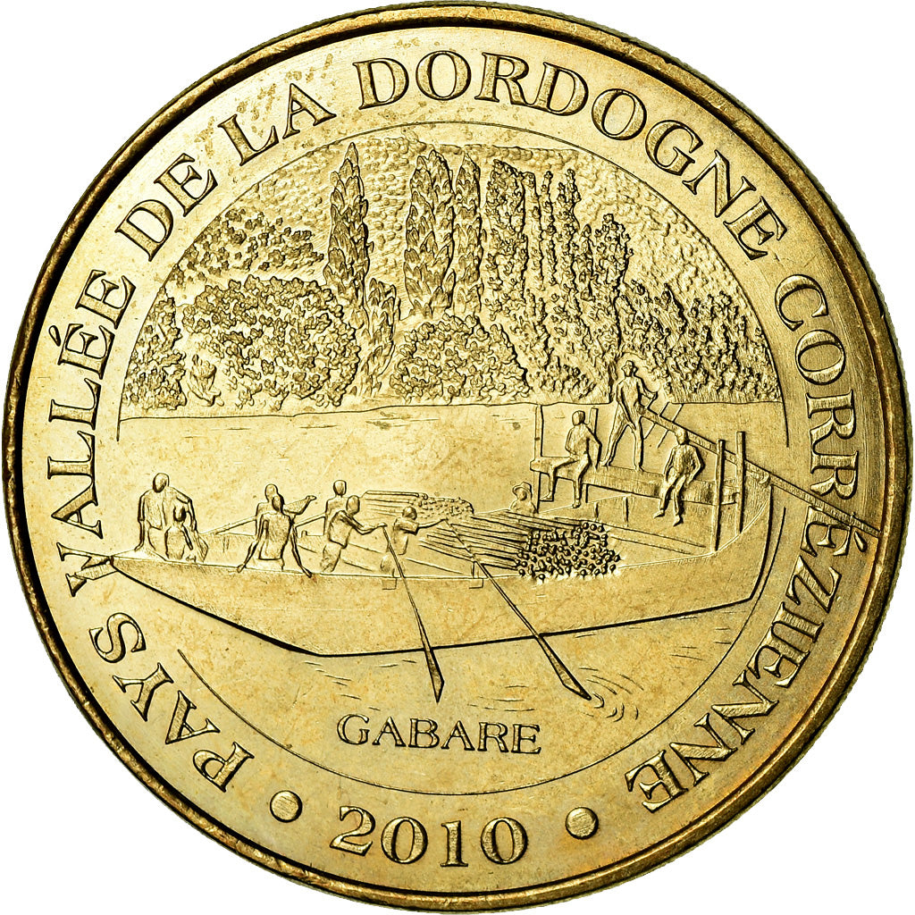 France, Token, Touristic token, Aubazine - Vallée de la Dordogne corrézienne -