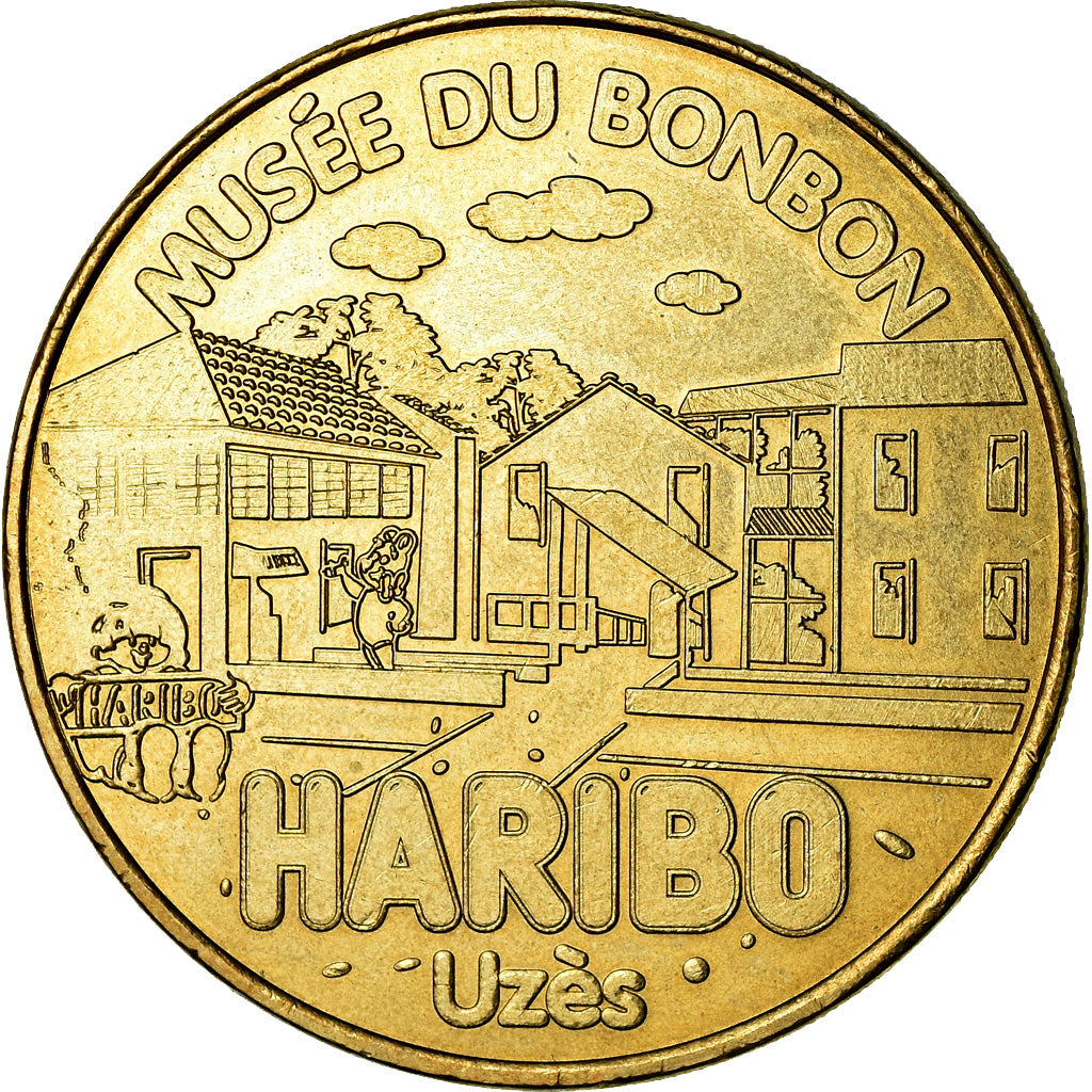 France, Token, Touristic token, Uzès -  Haribo n°7, Arts & Culture, 2010, MDP