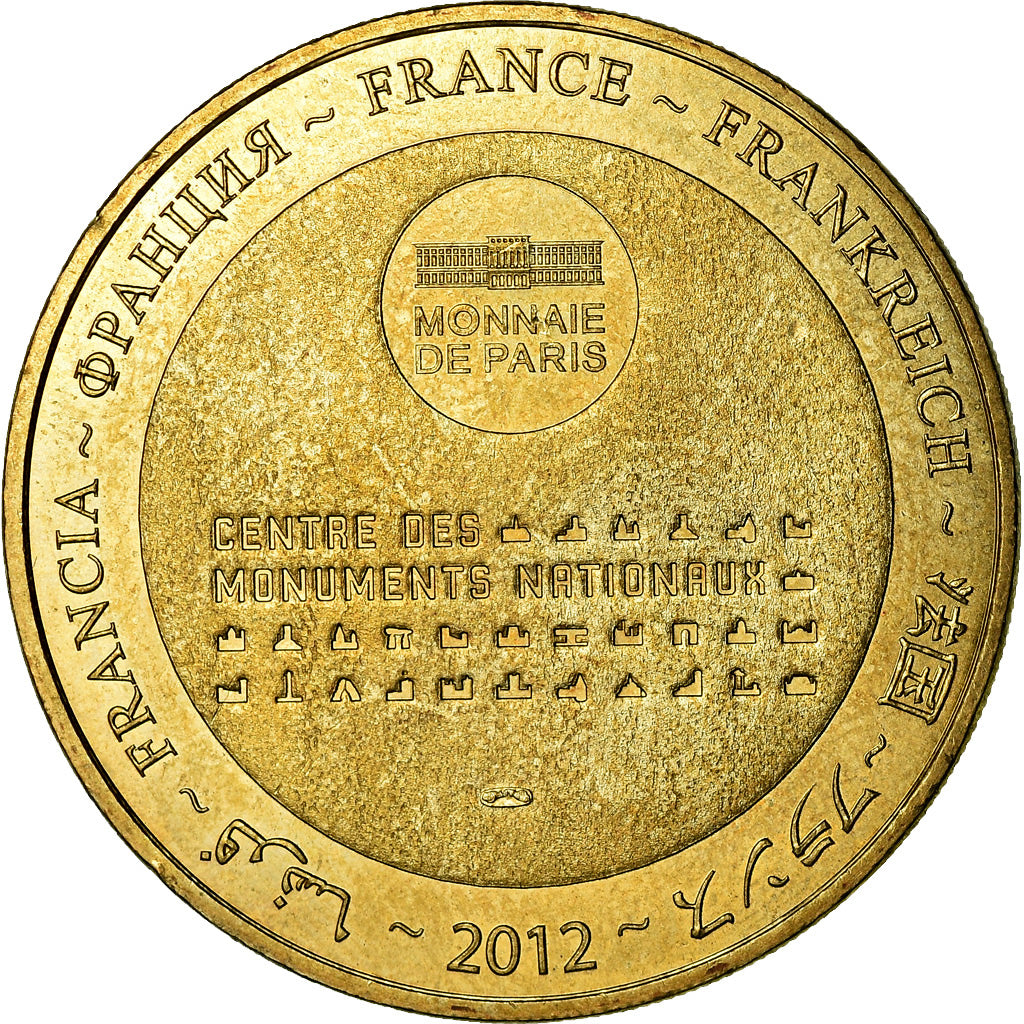 France, Token, Touristic token, La Sauve-Majeure - Abbaye, Arts & Culture, 2012