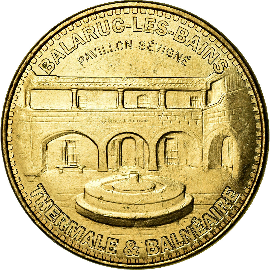 France, Token, Touristic token, Balaruc-les-Bains - Thermale et balnéaire, Arts