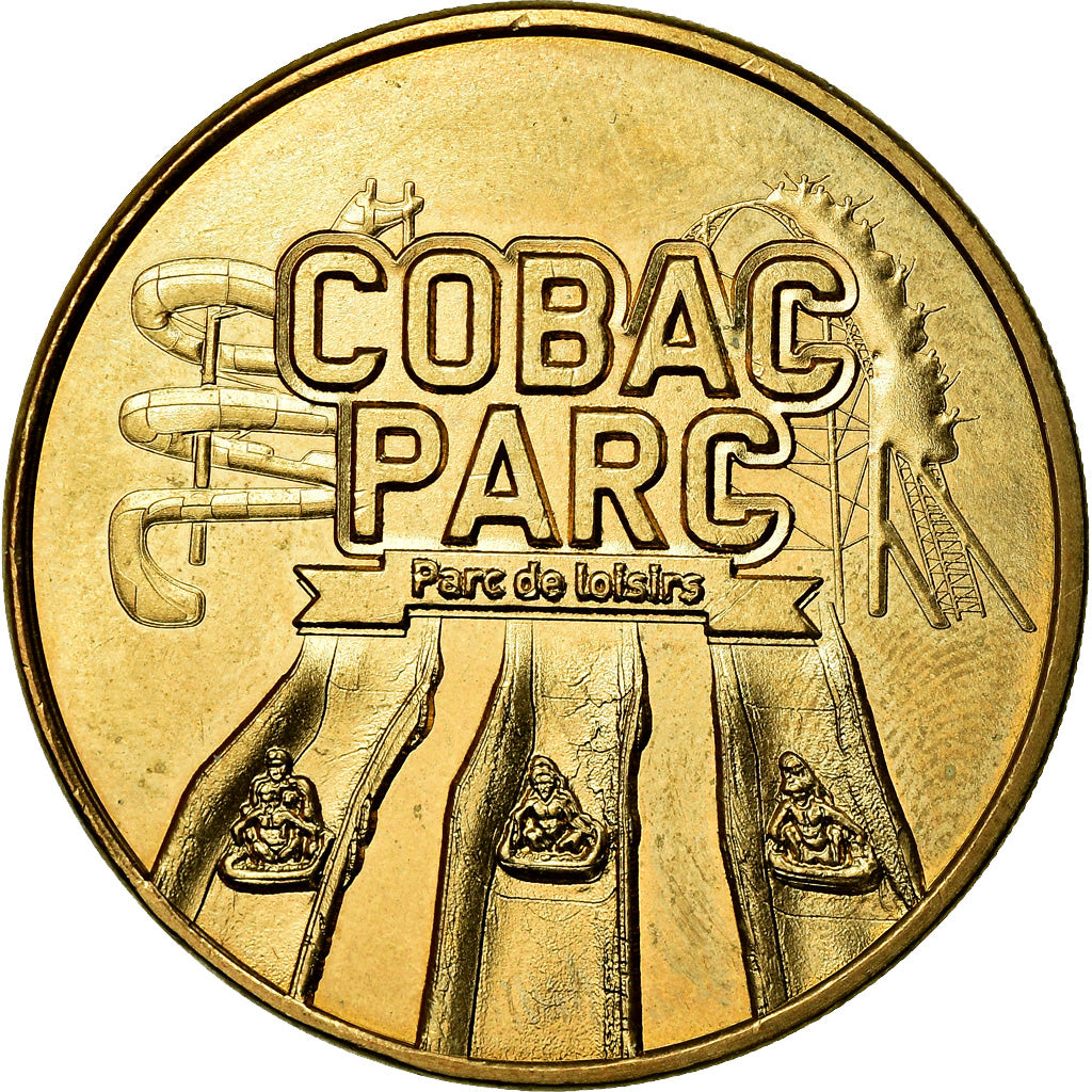 France, Token, Touristic token, Lanhélin - Cobac parc, Arts & Culture, 2013