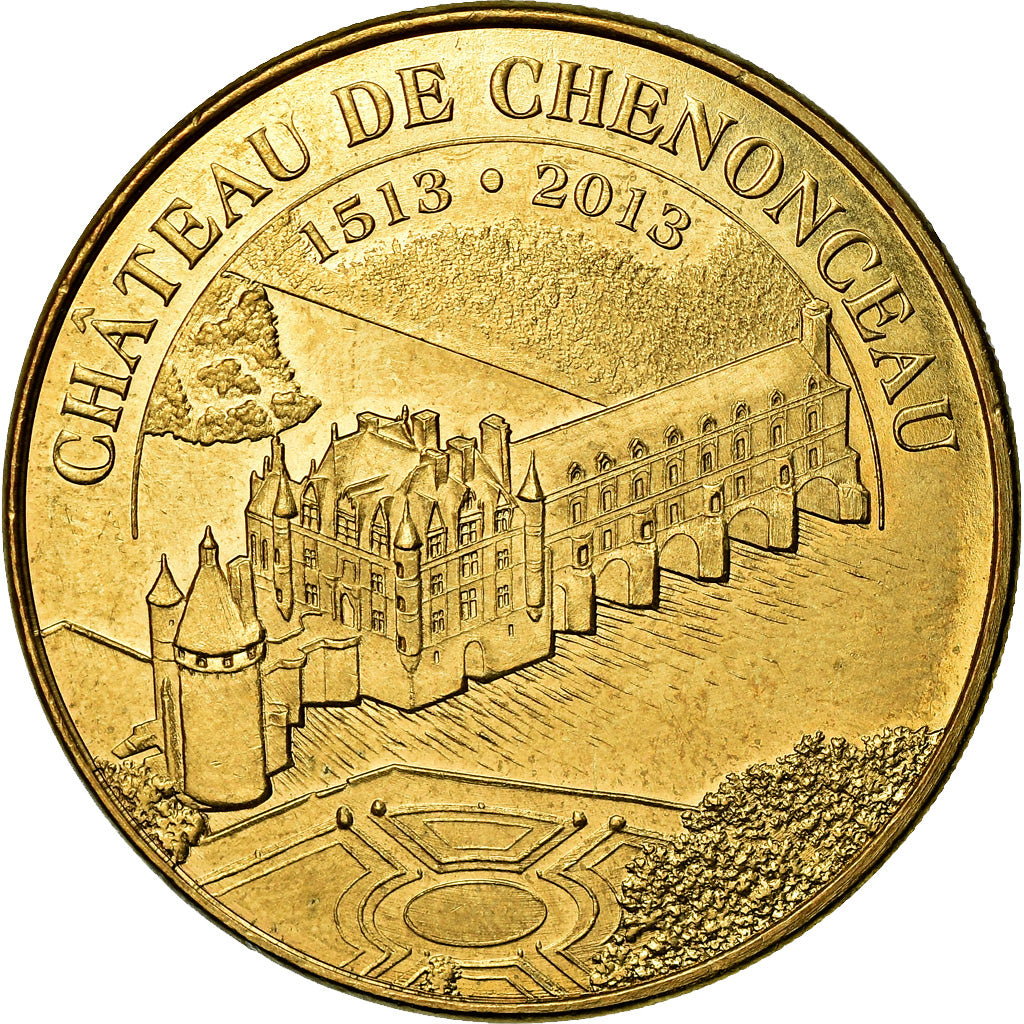 France, Token, Touristic token, Chenonceau -  Chateau n°3, Arts & Culture
