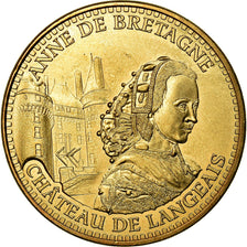 France, Token, Touristic token, Langeais - Château n°3 - Anne de Bretagne